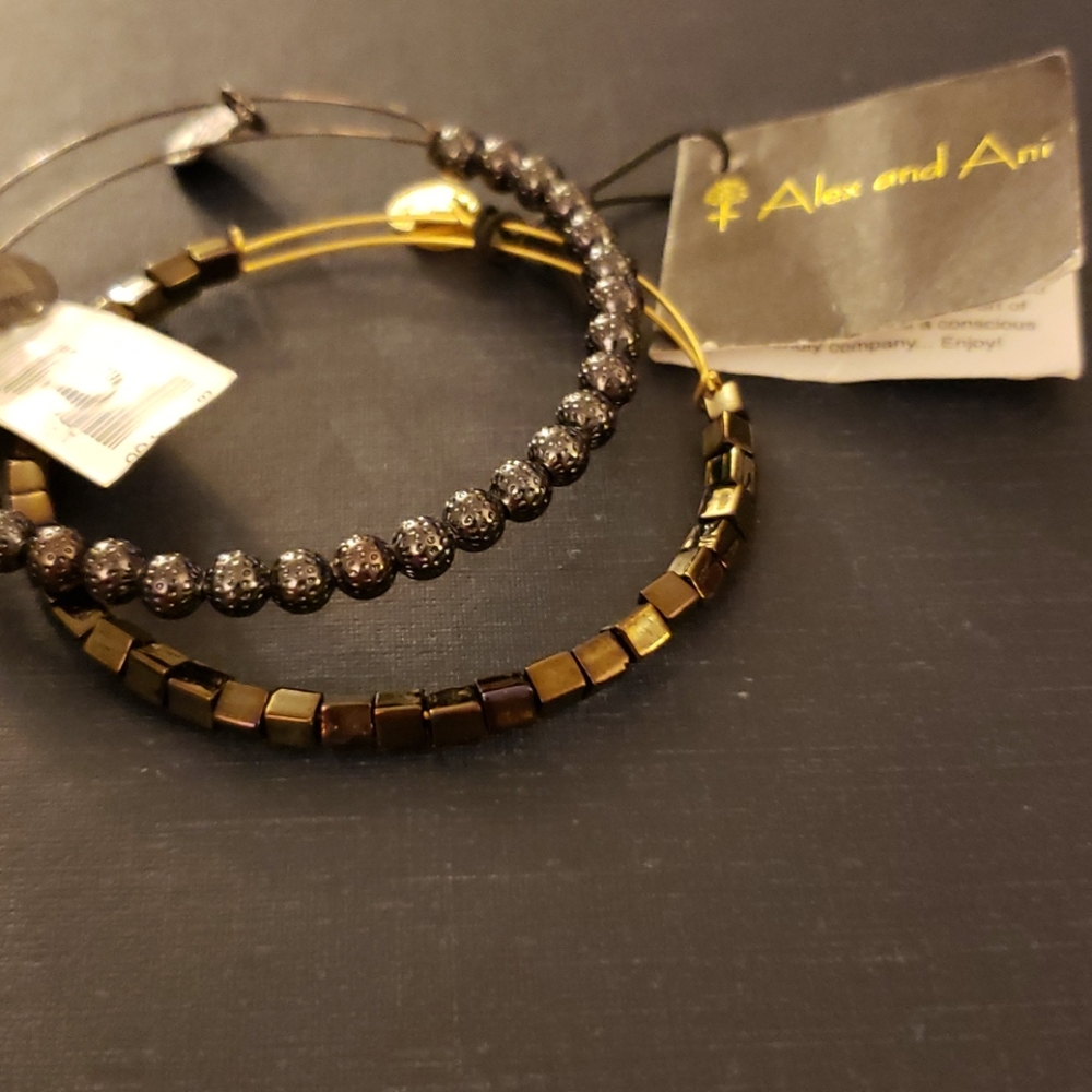 Alex and Ani Bracelet Duo